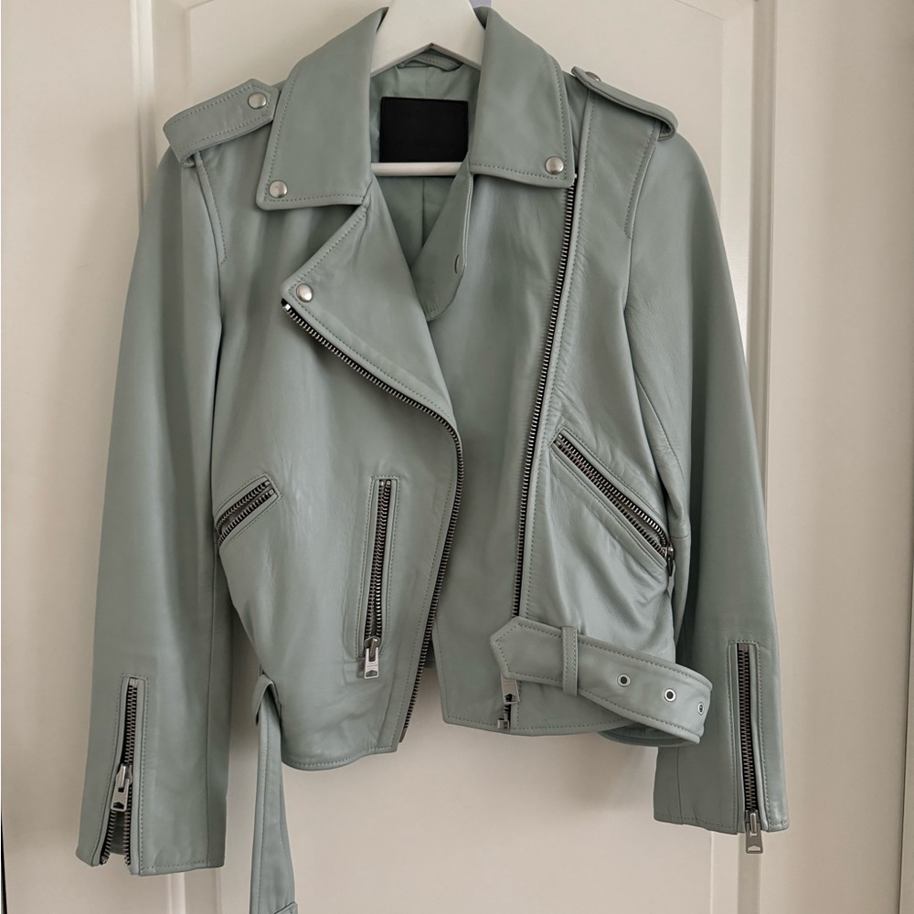 NWOT All Saints Leather Jacket